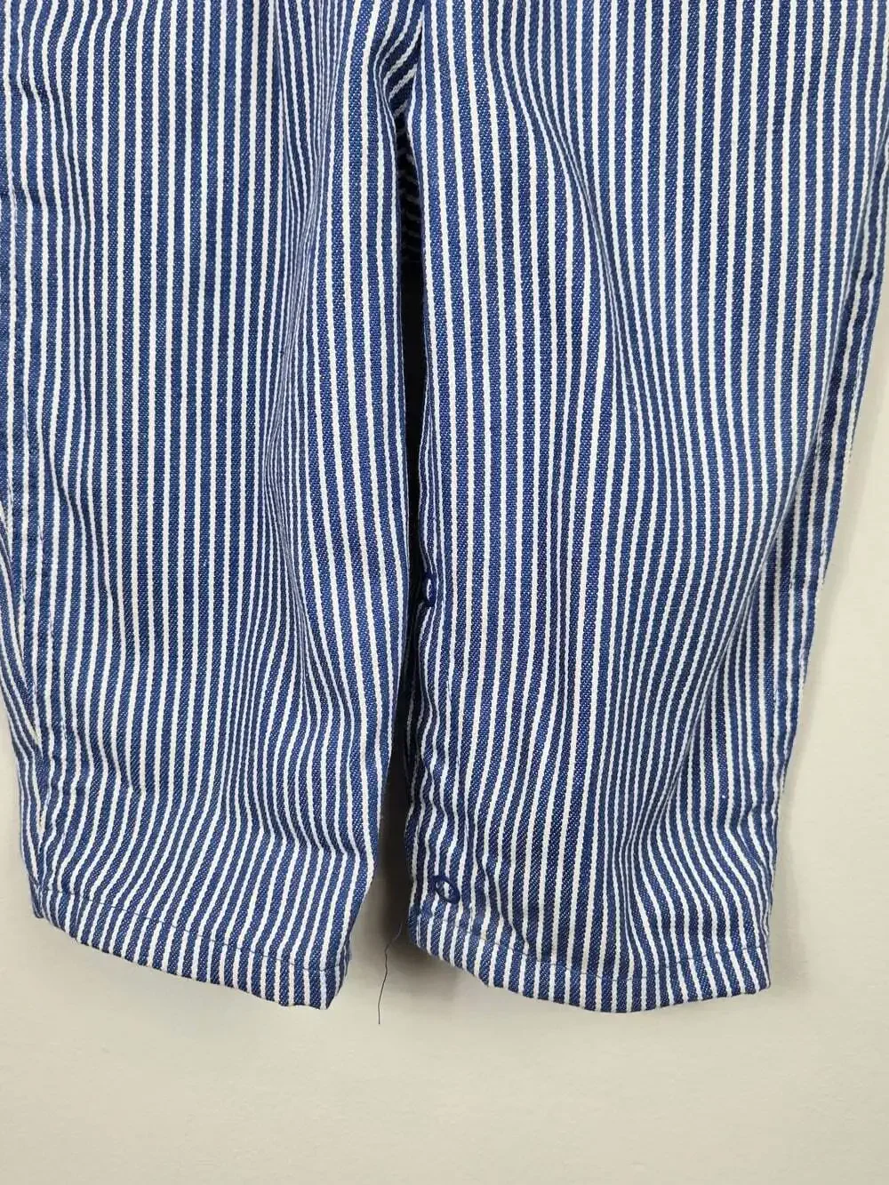 Vintage OshKosh B'Gosh Hickory Stripe Overalls 18M NWT Deadstock USA Made 80s 90